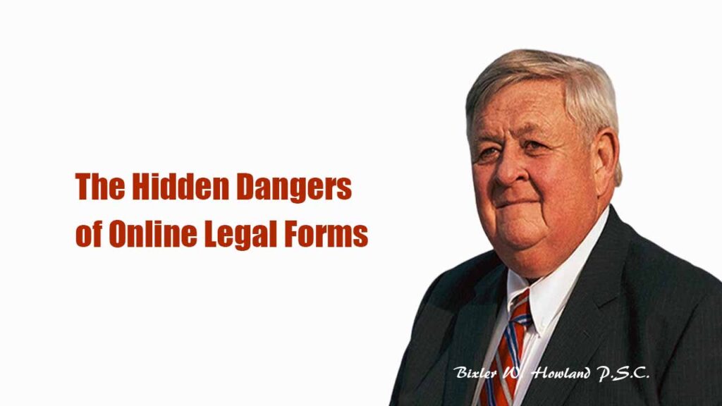 The Hidden Dangers of Online Legal Forms